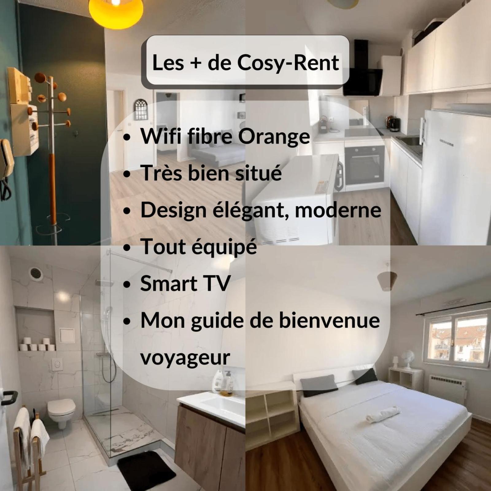 Cosy Rent Appartement Strasbourg Neudorf Menagerie Tv - Wifi Ngoại thất bức ảnh